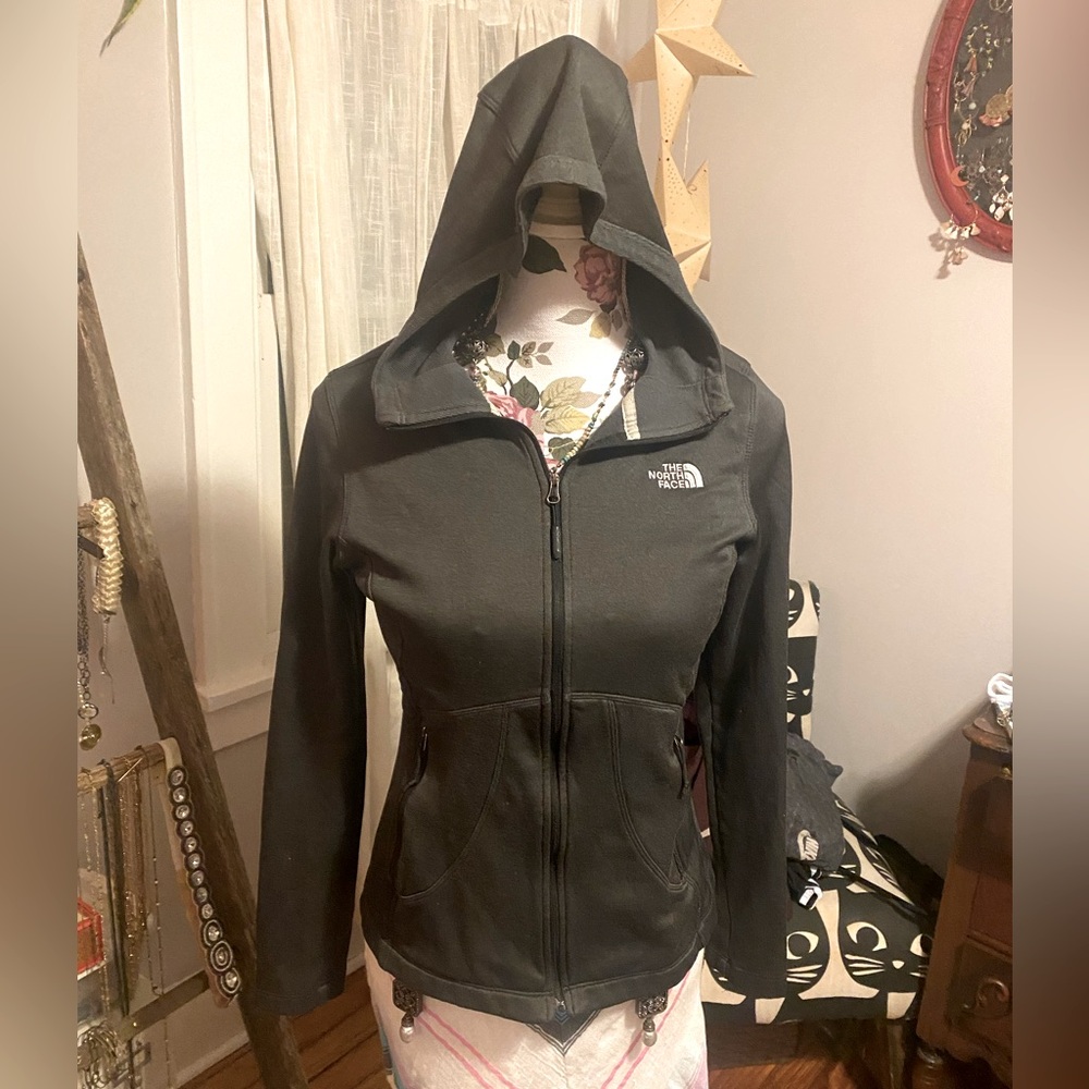The North-face thermal zip up light jacket